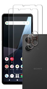 2枚+2枚 フィルム Xperia 10 VI SO-52E 用 ガラスフィルム カメラフィルム レンズフィルム レンズ保護ガラス レンズカバー 保護フィルム 強化 高透過 高光沢 日本製 旭硝子 0.26mm 硬度10H 自動吸着
