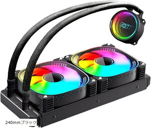yyVLO1ʓ܁z݊iCOOLMOON ȈՐN[[ x\@\t CtBjeB\~[ CPUN[[ LED ARGB 5v 3pin LGA1700/1200/115X AMD:AM5/AM4\PbgɑΉ 4pin