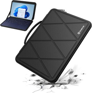 �n�[�h EVA �ی�X���[�u�P�[�X 14 �C���` ����dynabook ���b�v�g�b�v�p�n�[�h�P�[�X �h�� 360�x�ϏՌ� X8043 (Black-For dynabook 14�C���`, For dynabook 14�C���`(X8043))