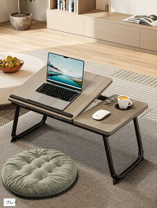 多機能 折畳みテーブル 0°〜36°調整可能折りたたみ 一人暮らし ローテーブル 折り畳み ちゃぶ台 机 コーヒーテーブル 完成品 ラップトップテーブル PCデスク 学習 ベッド ソファ (グレー, 長5