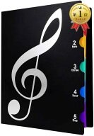 【楽天ランキング1位入賞】音楽ファイル レッスンファイル A4 黒 吹奏楽 書き込みできる (ブラック, 20枚…