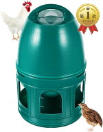 【楽天ランキング1位入賞】鳥給水器 鳥の水飲み器 水入れ 鶏 ひよこ 鳩 ニワトリ アヒル 家禽 家畜 プラ…