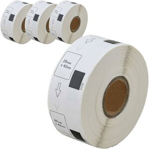 �݊��i �݊� DK-1215 �u���U�[ ���x�� 4���[���Z�b�g brother QL-700 / QL-800 QL-820NWB ���� (4���[��)