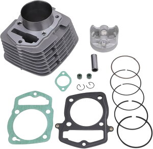 �z���_ �p �{�A�A�b�v �L�b�g �V�����_�[ �s�X�g�� 67mm 235cc �����O �N���b�v �s�X�g���s�� �K�X�P�b�g FTR223 CRF230 XR230 SL230 �G���W�� �ЊO�i