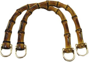 バンブー 竹 バッグ 持ち手 自然素材 側面穴 ブラウン