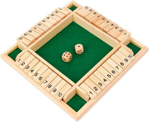 VbgU{bNX {[hQ[ WbN|bg Z ]g mߋ TCR _CX JackPot ؐ 4 4l p Shut the box Board Game