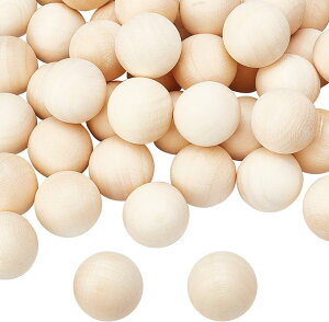 PandaHall a24`25mm Ehr[Y 48`50 ؂̊ۂ{[ DIY Ȃ F