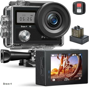 ANVJ Brave4 4K EFAuJ 2000f EISu␳ 5{Y[ WiFi O}CNΉ J 30Mh Rt LpY HDMIo 1050mAhx2(Brave4)
