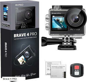 ANVJ 4K 20MP𑜓x ^b`pl fAJ[XN[ 40Mh J Ԃ␳ O}CNΉ WiFi HDMIo 5{Y[ Rt(Brave4Pro)