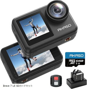 Brave 7 LE ANVJ 4K 20MP 64GBJ[ht IPX7{@h 40Mh hP[Xt ZԂ␳ 1350mAhobe[2 Rt