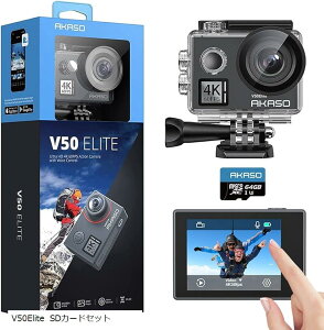 ANVJ 4k60fps V50Elite ^b`XN[ 64GB WiFi  EISԂ␳ 40Mh J Rt ANVJ