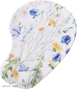 �}�E�X�p�b�h ���N�b�V���� ���X�g���X�g��̌^ �h�� �嗝�Ε� ���킢�� 26cmx21cm (�z���C�g�i�ԕ��j, 26cmx21cm)