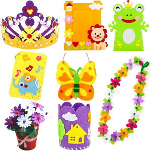 手芸キット 子供 遊ぶ 楽しめる ハンドメイド 工作 フェルト メイキングトイ Cタイプ