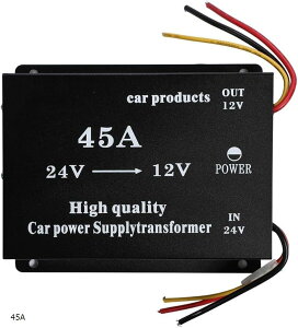 DCDCRo[^[ 24V12V 30A q[Yt ߓdی ^ gbNp 45A (45A)