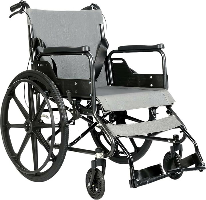 楽天市場】車椅子 折り畳み式車いす 自走・介助兼用 車イス ソリッド 