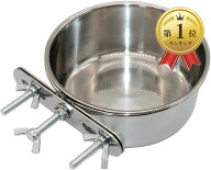 【楽天ランキング1位入賞】ペット 犬 餌入れ フードボウル ステンレス 猫 水飲み器 ケージ クレート 固定…