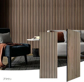 吸音パネル 防音パネル 2枚セット 防音シート 吸音材 吸音ボード 天然木 壁に貼る ウッドパネル ウォールパネル ヘッドボード インテリア 内装 DIY おしゃれ 吸音防音 騒音対策 (ブラウン, Square)