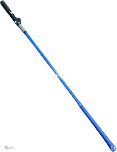 スイングトレーナー ゴルフ 練習 器具 練習用品 ダブルクリップ 素振り スイング練習 室内 屋外 滑り止め付き(ブルー)