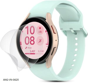 2�� �A���`�O���AGalaxy Watch FE 40mm �t�B���� �M�����N�V�[�E�H�b�` �ی�t�B���� TPU�f�� �T���T�� �^�b�`�� ���˖h�~ �����h�~ �C�A���X ����S�n �L�Y�C�� �w��h�~ �S�ʕی� (VEV-VNB-0625)