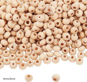 PandaHall ؐr[Y 5000 4`5mm n Ebhr[Y ۂ Xy[T[r[Y 1.5`2.5mm