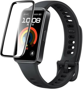 3Zbg Huawei Band 9 / 8 p یtB Yf@ PET 3DȖʃJo[ ߗ Ռz wh~ ȋz X}[gEHb`Ή ȒPt CA[