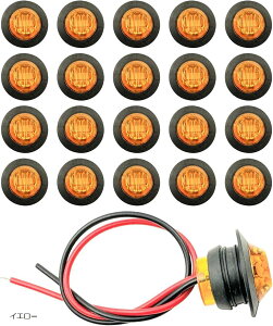 LEDTCh}[J[v 12V 24V ԕ ی^ 3LED 20Zbg gbN g[[ oXp (CG[)