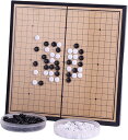 【楽天ランキング1位入賞】黒180個白180個 収納＆持ち運び容易 囲碁盤 囲碁セット 19路盤 碁石 幅28.5 長さ28.5 碁盤…