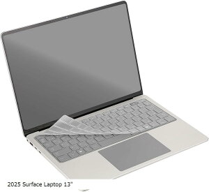 2025 Surface Laptop p L[{[hJo[ JIS {z 13C` TPU  ɂ߂Ĕ 0.18mm یJo[ L[XL for Microsoft (2025 Surface Laptop 13)