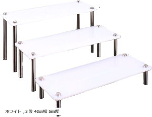 yyVLO1ʓ܁z݊i ANXe[W 40cm fBXvCX^h gݗĎ I tBMAI ANW 15cm/10cm/5cm 3i 40cm 5mm(zCg, 3i 40cm 5mm)