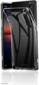 Xperia 1 II TPUSʕیP[X \tgP[X VR Ռh~ h~ ^ hwTPUSO-51A / SOG01 pX}z Jo[(VN-AVE-0310, TPU-A113)