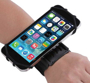 スマホ アームバンド ランニング ウーバーイーツ サイクリング フィットネス向け ブラック