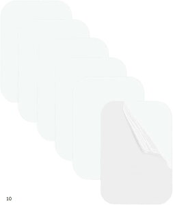 yyVLO1ʓ܁zX`[v[g  }Olbg }OlbgV[g 10Zbg }Olbgv[g X`[V[g v[g 65x45x0.5mm WJ-2525-01(zCg)