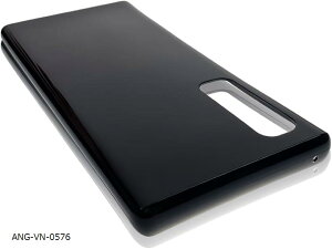 Arrows NX9 F-52Aケース シリコン 耐衝撃 滑り止め スマホケース 傷付き防止 超軽量 マット質感 指紋防止 レンズ保護 ワイヤレス充電NX9 カバー 黒(VN-AVE-0284, TPU-A168)