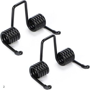 互換品 シート ポップ アップ スプリング ダンパー バイク パーツ ヤマハ オートバイ アクセサリー オープン シグナス ブラック 2個 汎用(ブラック)