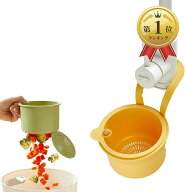 【楽天ランキング1位入賞】三角コーナー 蓋付き キッチン 生ゴミ ホルダー 蛇口にかける スポンジホルダ…