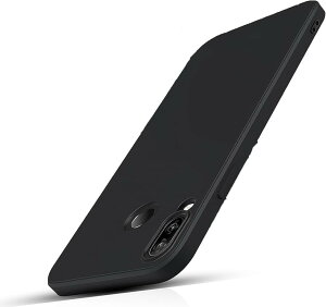 Huawei P20 Lite HWV32 Nova 3e �P�[�X �ی�P�[�X TPU �V���R�� �ϏՌ� ����\�� �w��h�~ �y�� ���^ �X�g���b�v�z�[���t�� �J�o�[ (�u���b�N, TMK-UCI-814)