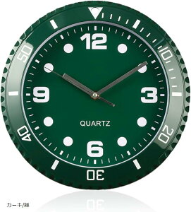 rv|v Ǌ|v Iׂ4J[ 傫₷v a28cm rO[ clock |v AiO(J[L/, a28cm)