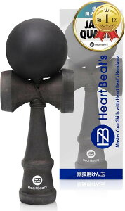 �y�y�V�����L���O1�ʓ��܁zHeart Beat�fs ����� ���Z�p����� ���� ���񂾂� Kendama �}�b�g�h�� �~�X�e�B�J�����m�N���[�� �I�[���u���b�N (�I�[���u���b�N)
