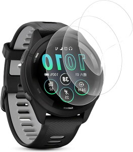 3���Z�b�gGARMIN �K�[�~��Forerunner 265 �t�B���� �_�炩��TPU�f�� �����C�� �ȒP�ȓ\��t���� Music TPU�ی�t�B���� �C�A�[�� �����x �w��h�~ ���t���ȒP �P�[�X�Ɗ����� (VEV-VNB-0677)