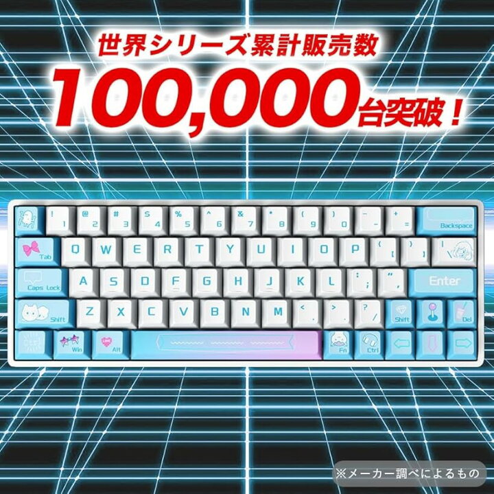 楽天市場】Castle HM66 ゲーミングキーボード ラピッドトリガー搭載 US 