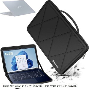 14C`m[hp\Rn[hP[X \j[VAIO F14ɓKp 360xϏՌ h X8246(Black-For VAIO 14C`, For VAIO 14C`iX8246j)