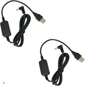 互換品汎用 充電アダプター usb 八重洲 yaesu 対応 無線機 FT-70D FT-60 VX-6 2