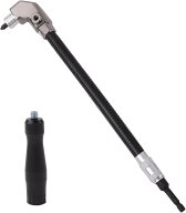 L型アングルドライバー 小型 フレキシブルドライバー L型ドライバー 狭所作業 ブラック (ブラック)