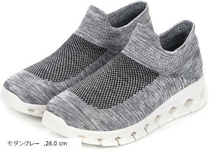 メンズ シューズ スニーカー スリッポン ウォーキング ランニング スポーツ 室内 軽量 通勤 通学 通気(モダングレー, 26.0 cm)