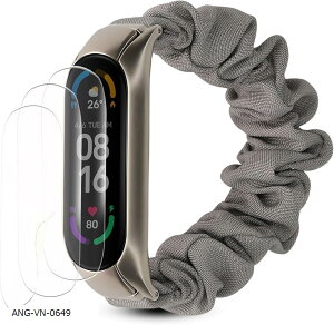 3枚セットXiaomi Smart Band 9/Band 8/Band 7 フィルム 柔らかいTPU素材 自動修復 簡単な貼り付け方 9/8/7 TPU保護フィルム 気泡ゼロ 高感度 指紋防止 取り付け簡単(ANG-VN-0649)