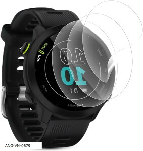 3���Z�b�gGarmin ForeAthlete 55 �t�B���� �_�炩��TPU�f�� �����C�� �ȒP�ȓ\��t���� �p �K�[�~�� TPU�ی�t�B���� �C�A�[�� �����x �w��h�~ ���t���ȒP �P�[�X�Ɗ����� �Ή� (VEV-VNB-0679)