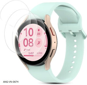 3���Z�b�gGalaxy Watch FE 40mm �t�B���� �_�炩��TPU�f�� �����C�� �ȒP�ȓ\��t���� �M�����N�V�[�E�H�b�` TPU�ی�t�B���� �C�A�[�� �����x �w��h�~ ���t���ȒP �P�[�X�Ɗ����� (VEV-VNB-0674)