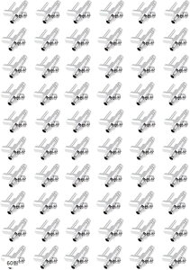 ����R�b�N ���o�[�o���u 4mm �G�A�`���[�u�p �G�A�[���� ���� �A�N�A���E�� (�V���o�[, 60��)