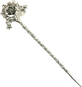 ~I~I  񂴂 {} a     yA Jbv AeB[N t[oXPbg  X `[t ubN Vo[ wAANZT[(silver, 傫)