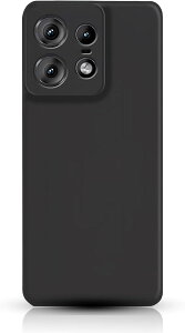 For Motorola Edge 50 Pro �P�[�X �X�}�z�P�[�X �V���R�� �I�b�| ���m �ϏՌ� �\�t�g ���^ �X�g���b�v�z�[���t�� �A�NFor 50s / �J�o�[ (�u���b�N, TMK-UCI-827)